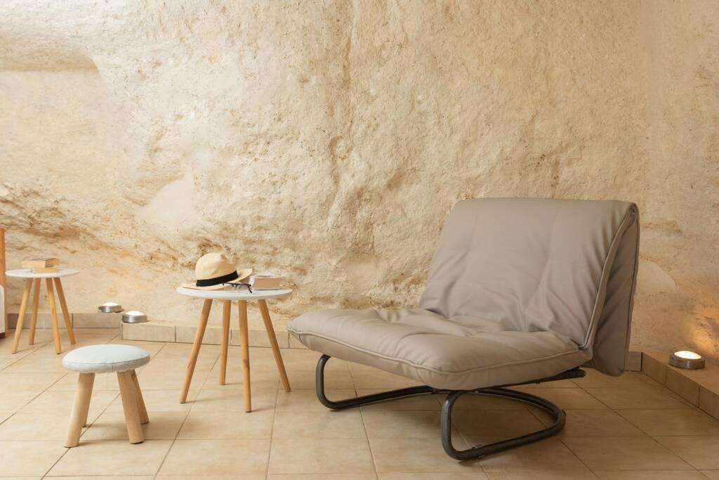 Nostos Cave Seaview Apartment マタラ エクステリア 写真